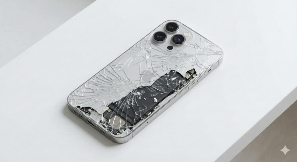 iPhone手機背板破裂處理辦法