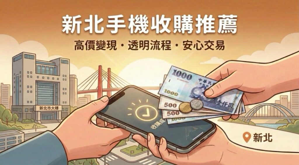 新北手機收購推薦：速解科技