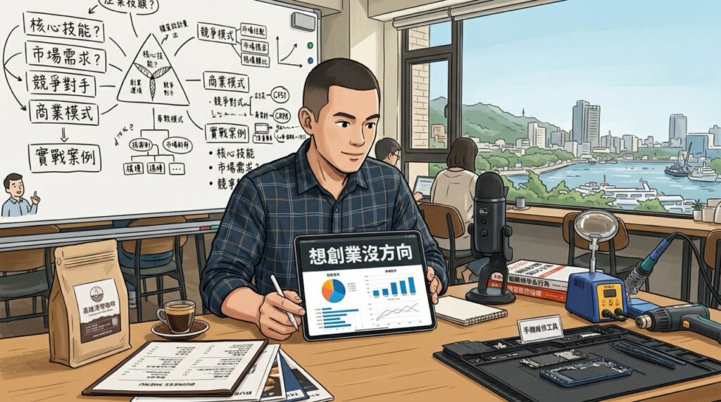 想創業沒方向？ 3個方向讓你參考