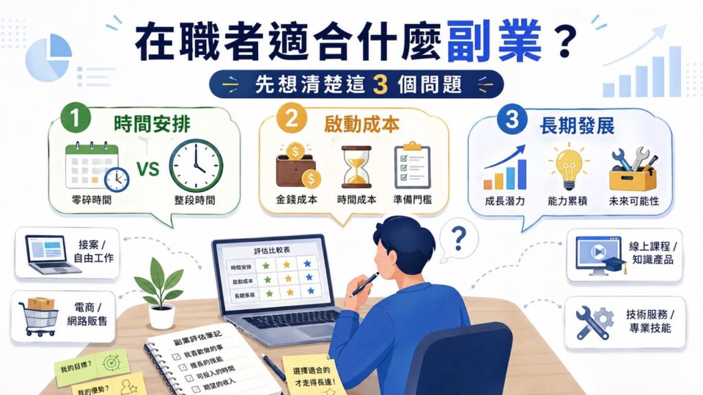 在職者適合什麼副業