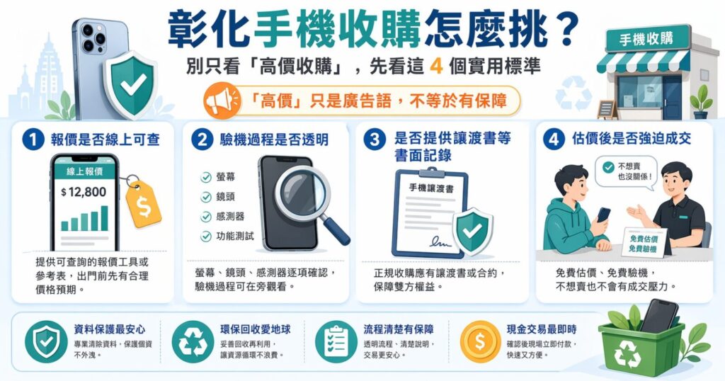 彰化手機收購推薦：速解科技