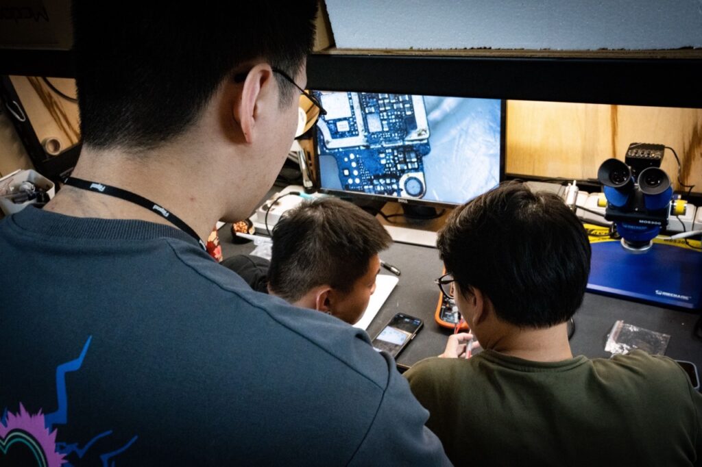 DADO3C 手機維修課程實拍