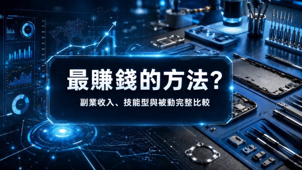 目前最賺錢的方法有什麼？